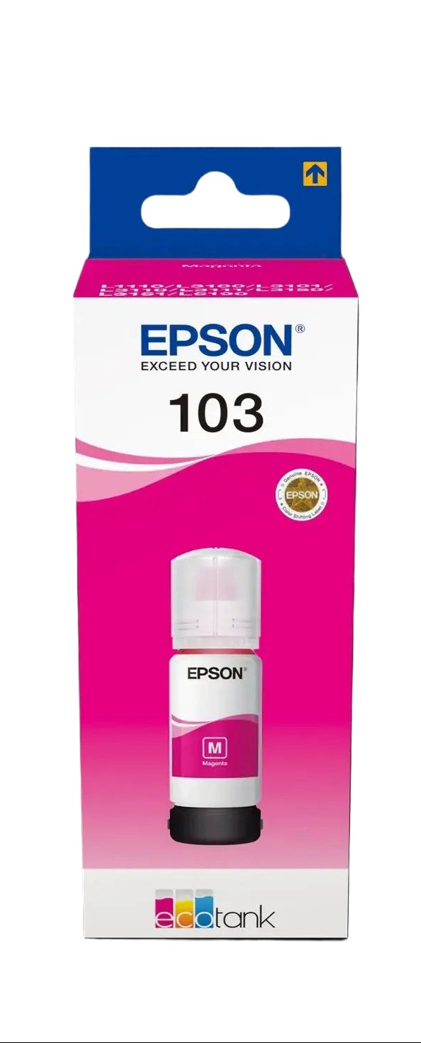 Epson 103 ink cartridge packaging on a white background