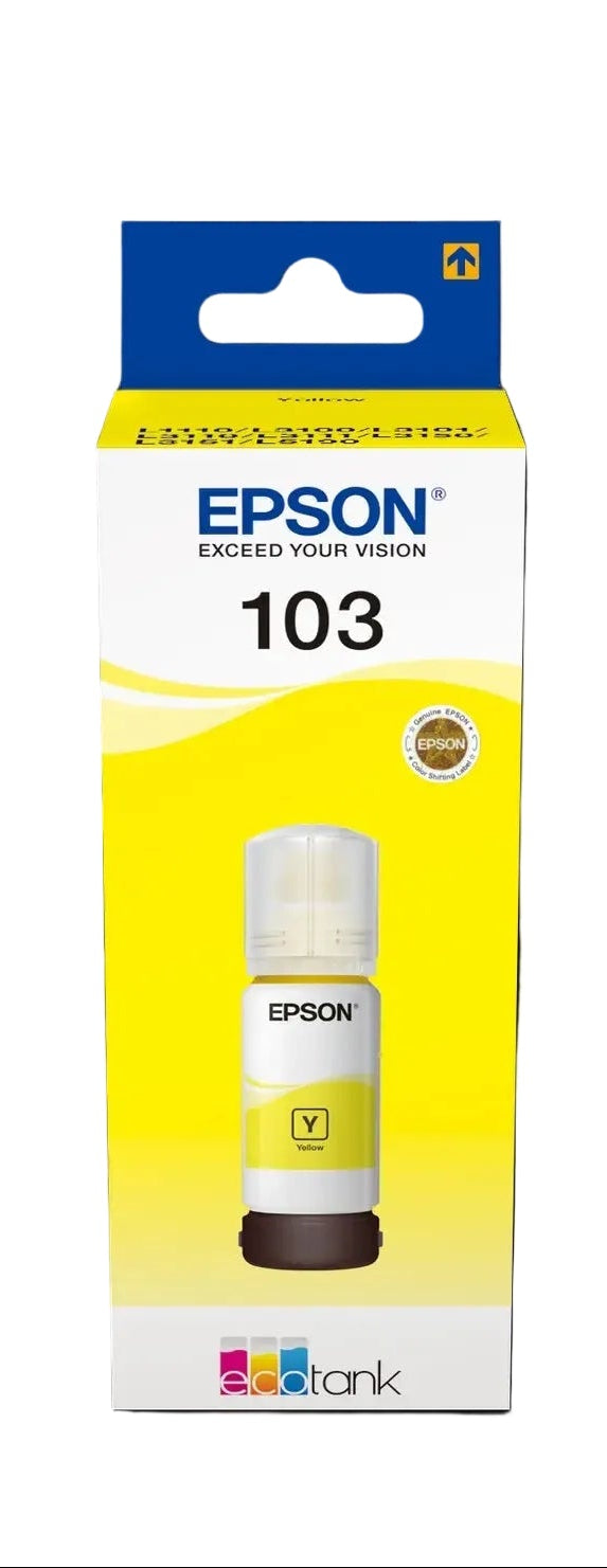 Epson 103 ink cartridge packaging on a white background