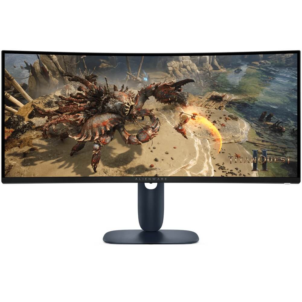 Dell Alienware 34'' Wqhd Curved Gaming Monitor, Resolution:3440 X 1440, 3440 X 1440, Standard Refresh Rate:180 Hz