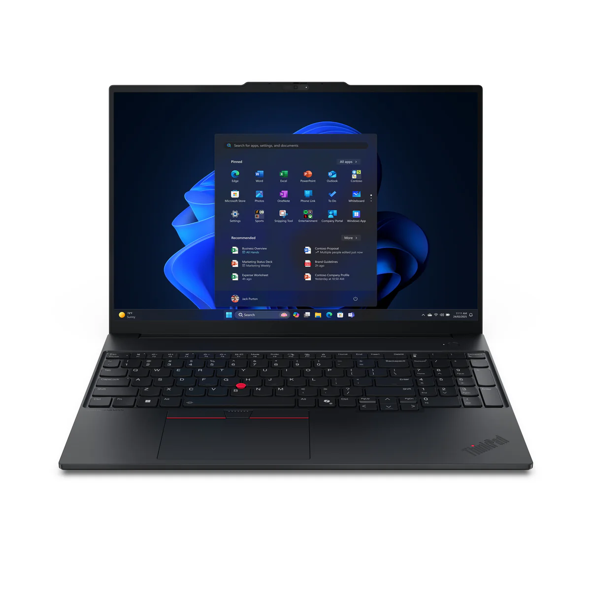 Lenovo E14 G8 Ptl U7-355 16Gb DDR5 1Tb SSD M.2 2242 Tlc G4 Integrated Windows 11 Pro 64 14.0" Wuxga Ag 300Nits FHD Ir
