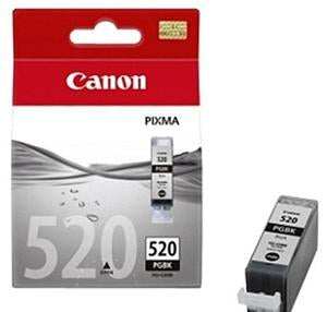 CANON-INK-PGI-520 PGBK-IP3600/ IP4600/ IP4700/ MP540/ MP550/ MP560/ MP620/ MP630/ MP640/ MP980/ MP990/ MX860/ MX870- YIELD 324