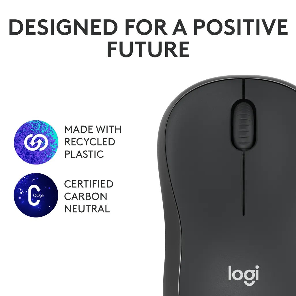 Logitech M240 Silent Bluetooth Mouse – Graphite