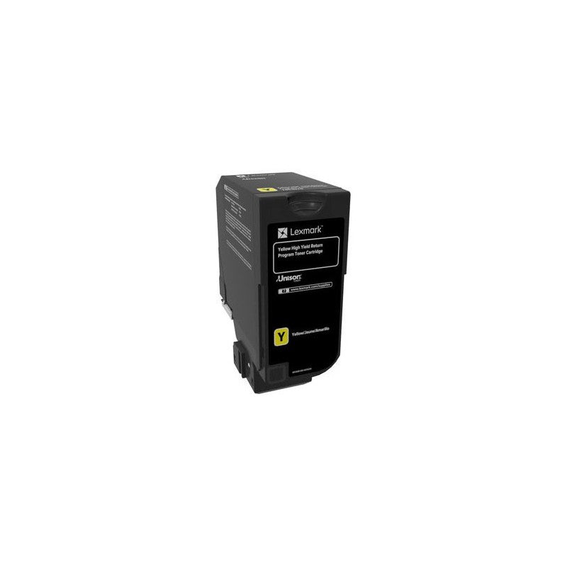 LEXMARK 84C5HYE YELLOW CARTRIDGE
