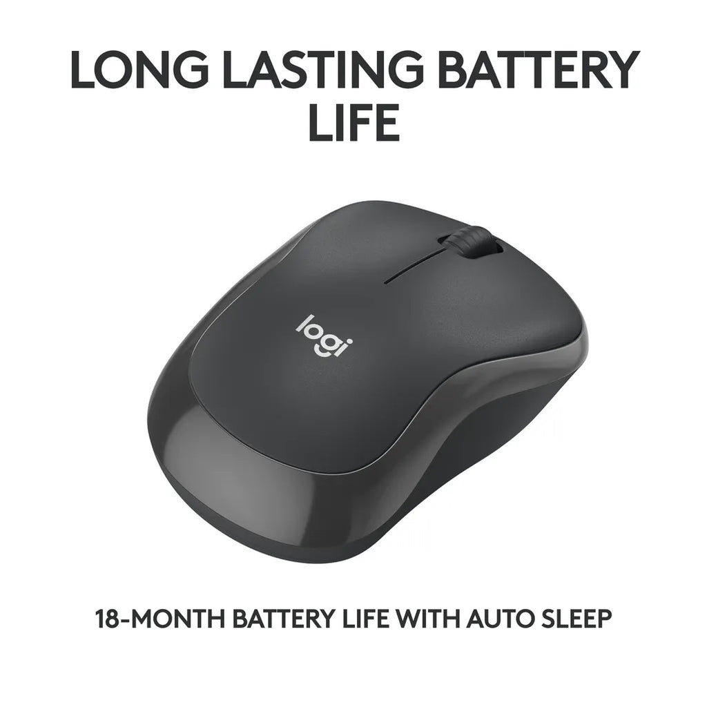 Logitech M240 Silent Bluetooth Mouse – Graphite