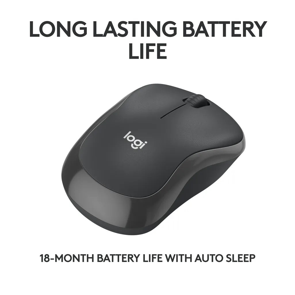Logitech M240 Silent Bluetooth Mouse – Graphite