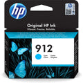 HP 912 Original Cyan Ink Cartridge - 3YL77AE