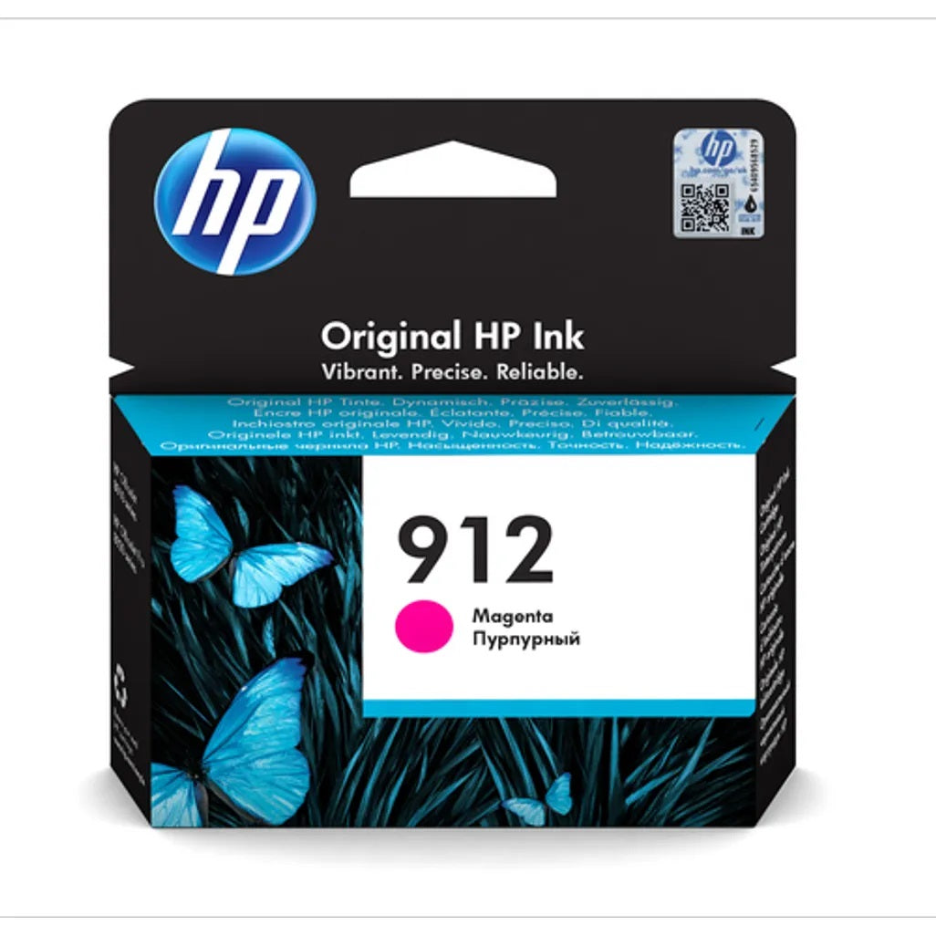 HP 912 Original Magenta Ink Cartridge - 3YL78AE