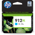 HP 912XL High Yield Original Cyan Ink Cartridge - 3YL81AE
