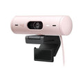 Logitech Brio 500 Full Hd 1080P Webcam With Light Correction Rose