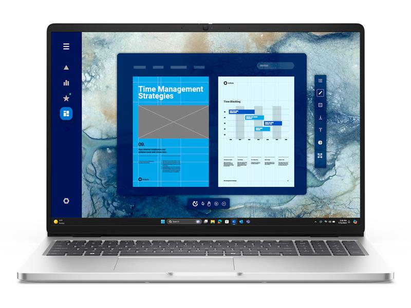 Dell Pro 16 Pc16250 Intel Core Ultra 5 235U Vpro (12 Tops Npu, 12 Cores, Up To 4.9Ghz), 32Gb: 1 X 32Gb, DDR5, 5600Mt/S