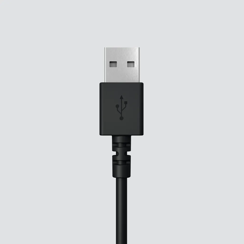 Logitech H390 USB-A Headset with Noise-Cancelling Microphone – Black