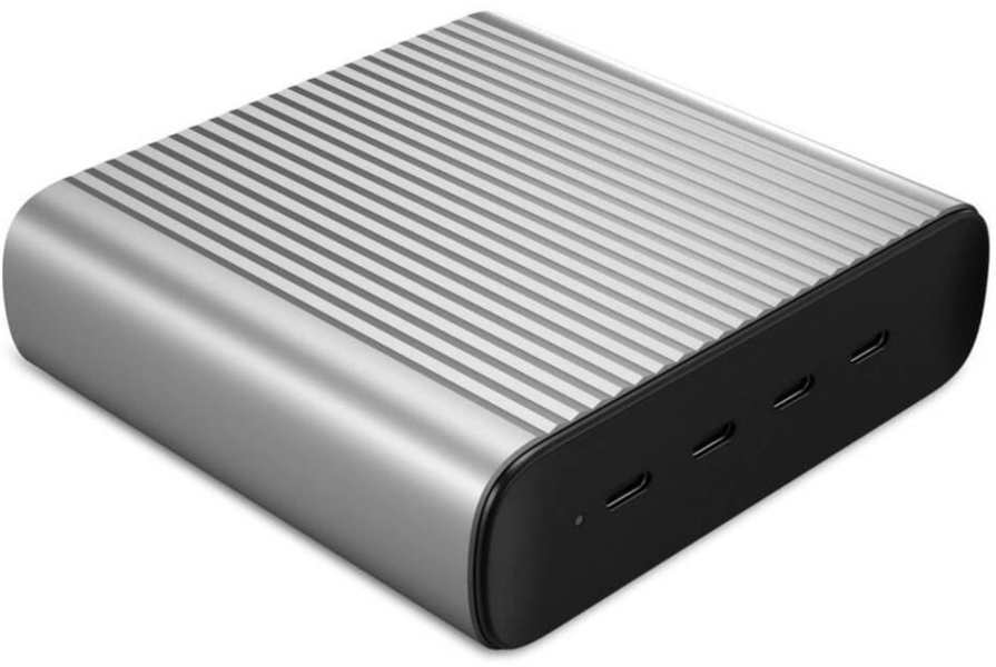 Hyperjuice 245W GaN - Eu / Uk Cord Simultaneously Charge 4 Devices With Four Powerful USB-C Charging Ports, AC Extension Cord Included*, Smart Power Protection
