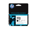 HP 712 38ml Original Black Designjet Ink Cartridge - 3ED70A