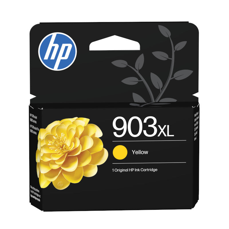 HP 903XL High Yield Original Yellow Ink Cartridge - T6M11AE