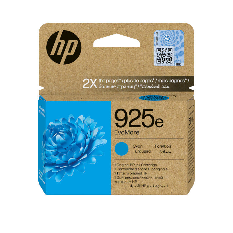 HP 925e Evomore Original Cyan Ink Cartridge - 4K0W0PE
