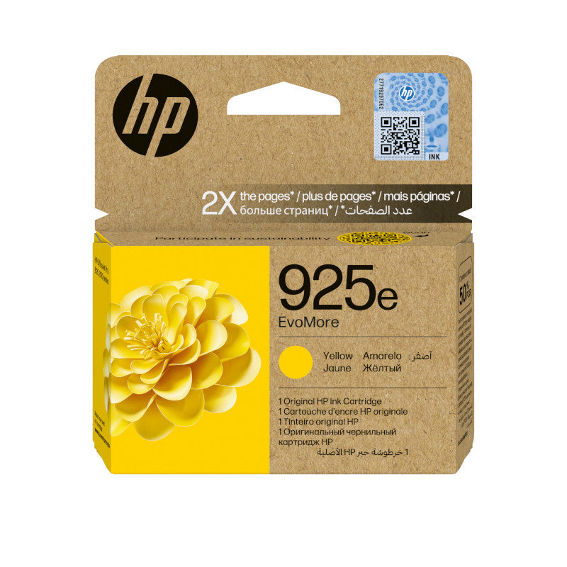 HP 925e Evomore Original Yellow Ink Cartridge - 4K0W2PE