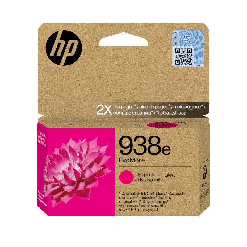 HP 938e Evomore Original Magenta Ink Cartridge - 4S6Y0PE