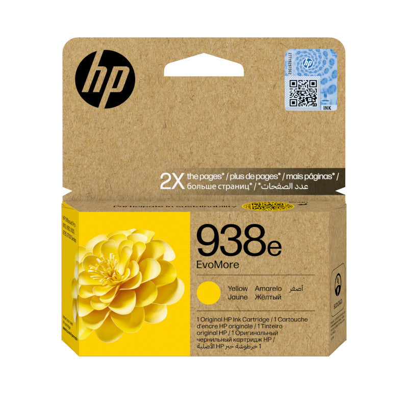 HP 938e Evomore Original Yellow Ink Cartridge - 4S6Y1PE