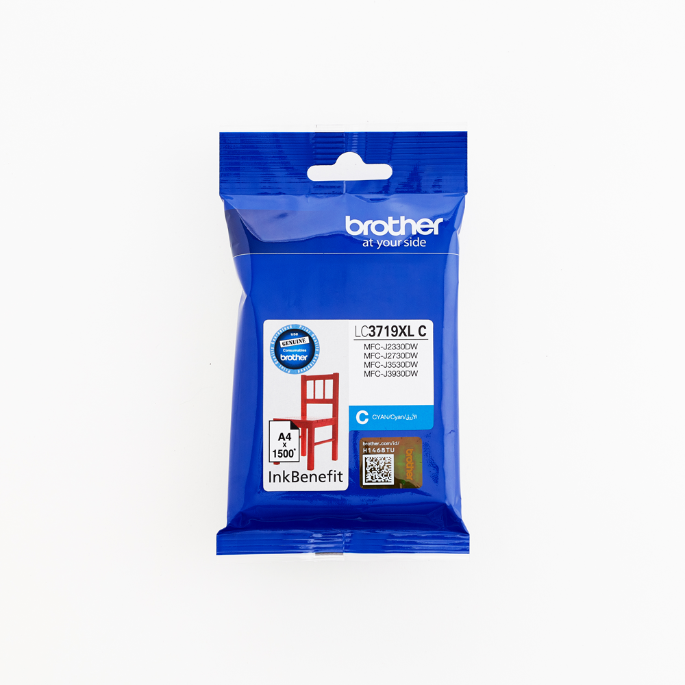 Brother LC3719XLC High Yield Cyan Cartridge