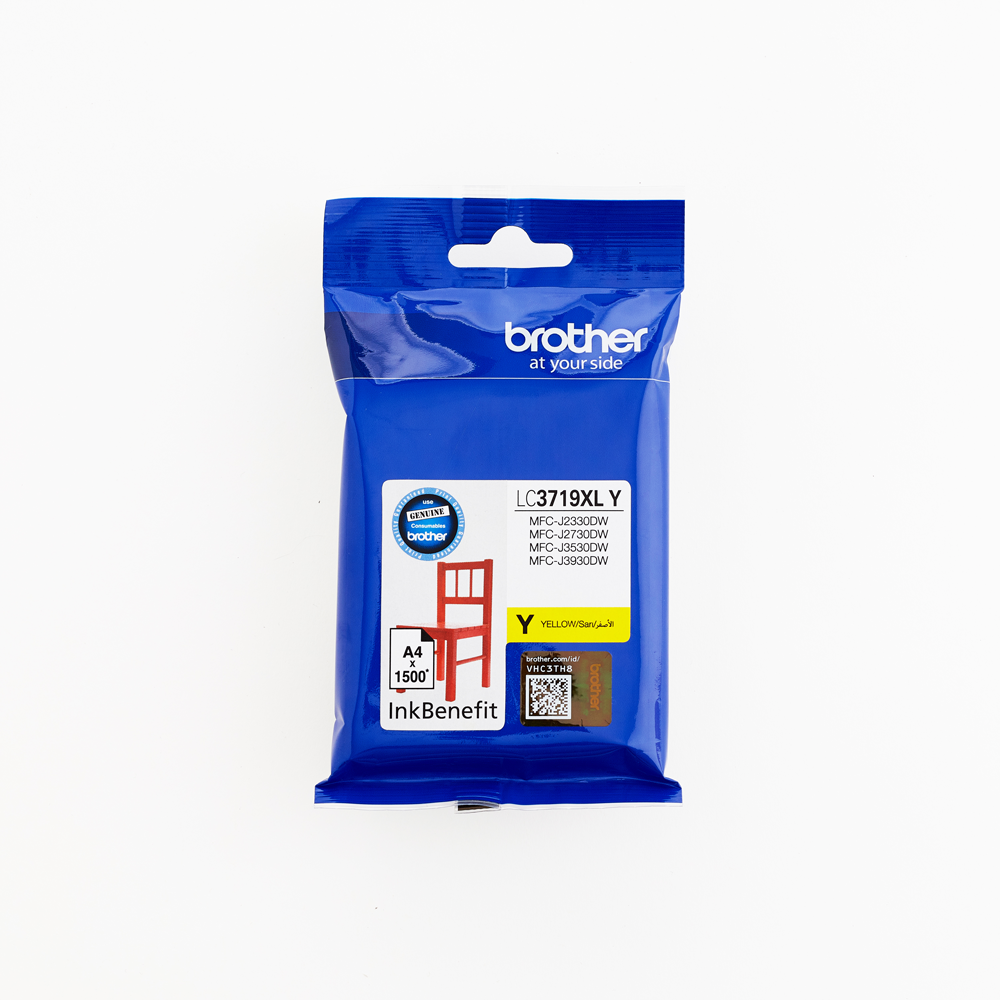 Brother LC3719XLY High Yield Yellow Cartridge