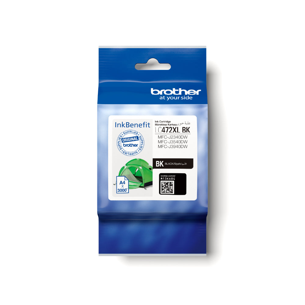 Brother LC472XLBK Black Ink Cartridge