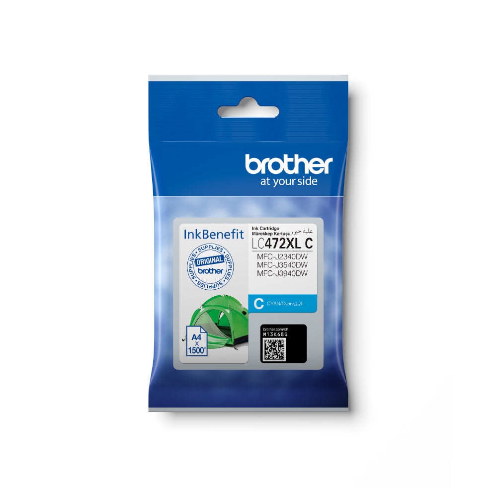 Brother LC472XLC Cyan Ink Cartridge