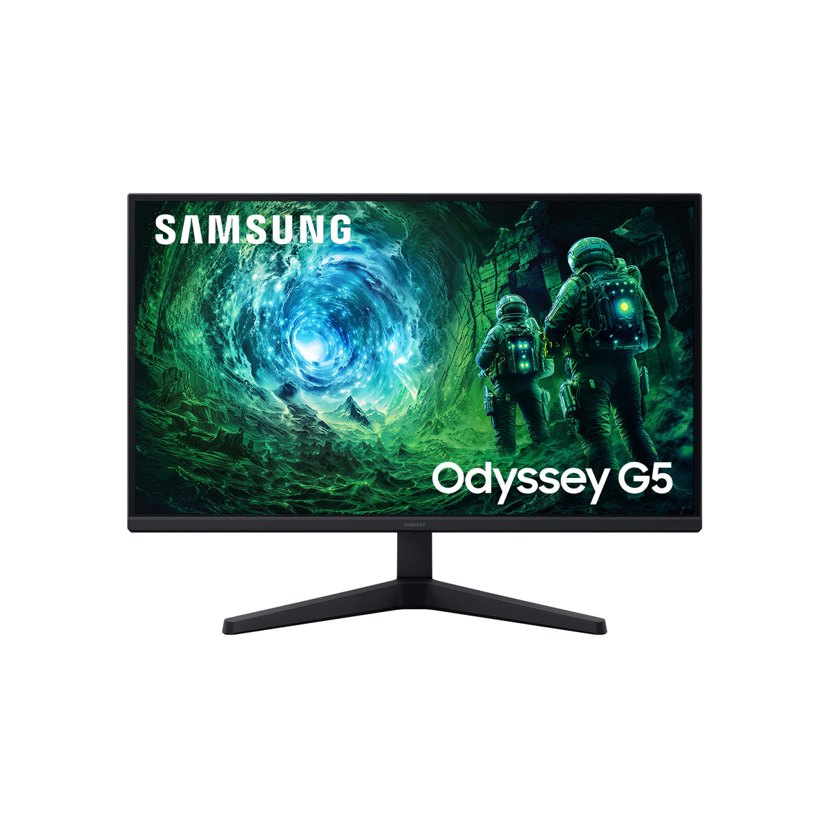 Samsung Odyssey G5 Gaming Flat 27" Display IPS Response: 1Ms Mprt Ar: 16:09 Resolution: 2560X1440 (QHD) Rr: 200Hz