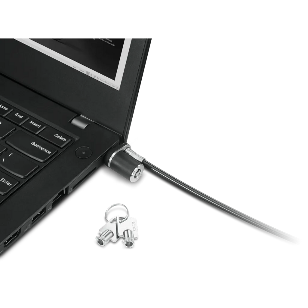 Lenovo NanoSaver Essential Security Cable Lock | Keyed | 1.5m Steel Cable | 3-Year Warranty