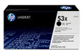 HP 53X LASERJET Q7553X BLACK PRINT CARTRIDGE PRINTS APPROXIMATELY 7 000 PGS USING THE ISO/IEC 19752 YIELD STANDARD