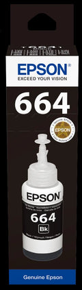 Epson T6641 Black Ink Bottle 70ml