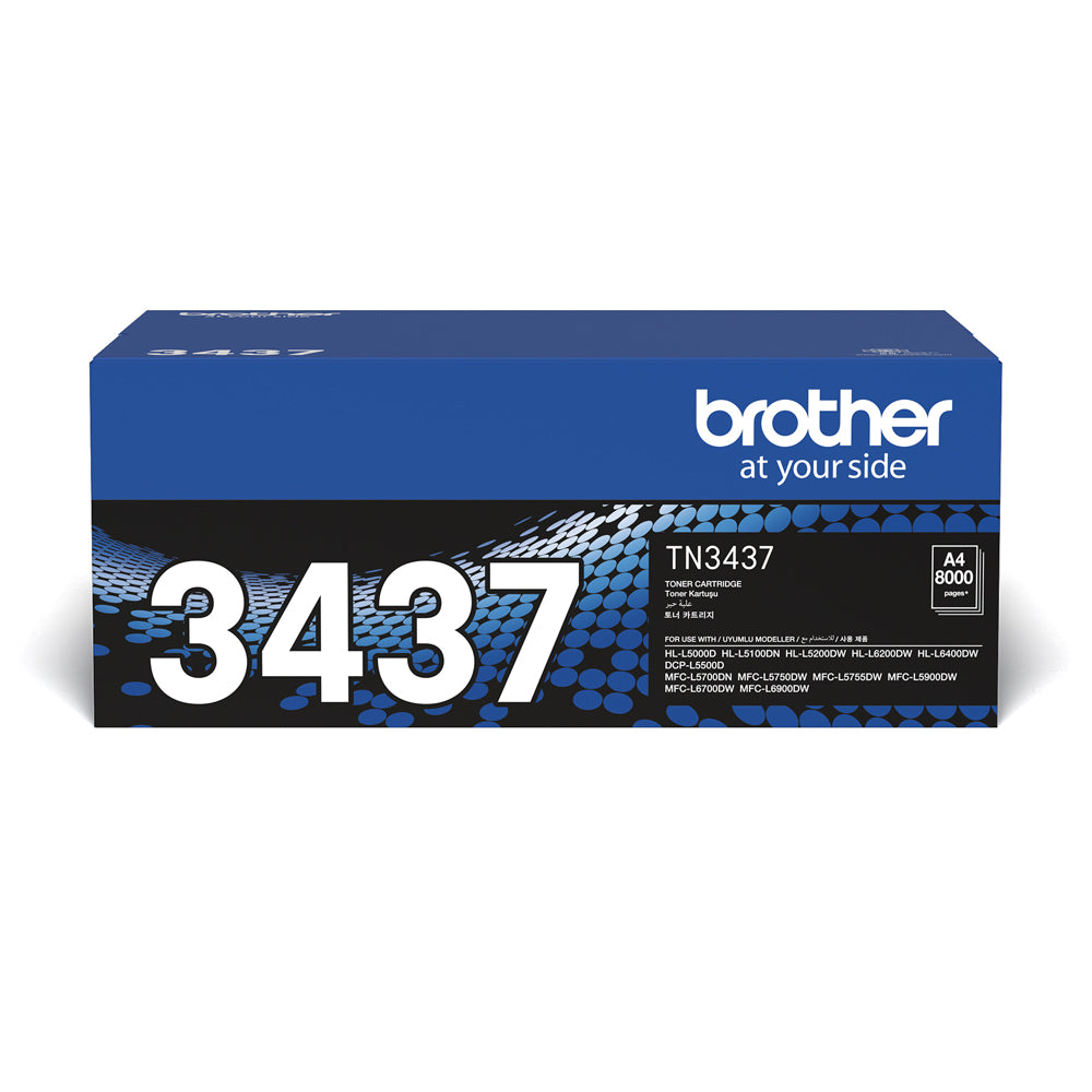 Brother TN-3437 Black Toner