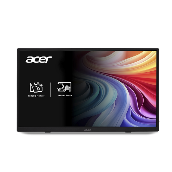 Acer Monitor - Commercial- Pm161Qt- Black- Flat- 15.6"- IPS- Response Time: 6Ms- Resolution: 1920X1080- Viewing