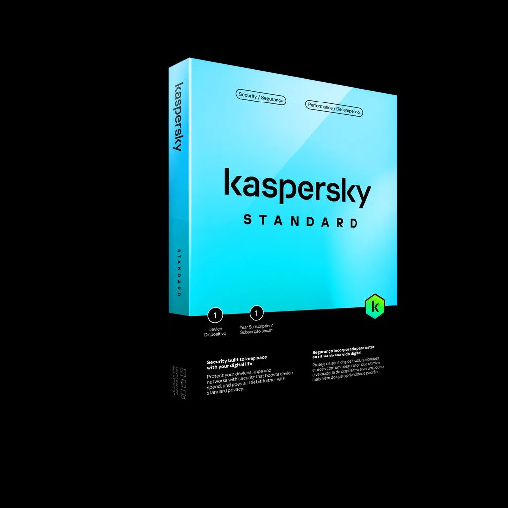 Kaspersky Standard Security | 5 Device | 1 Year Subscription | No DVD